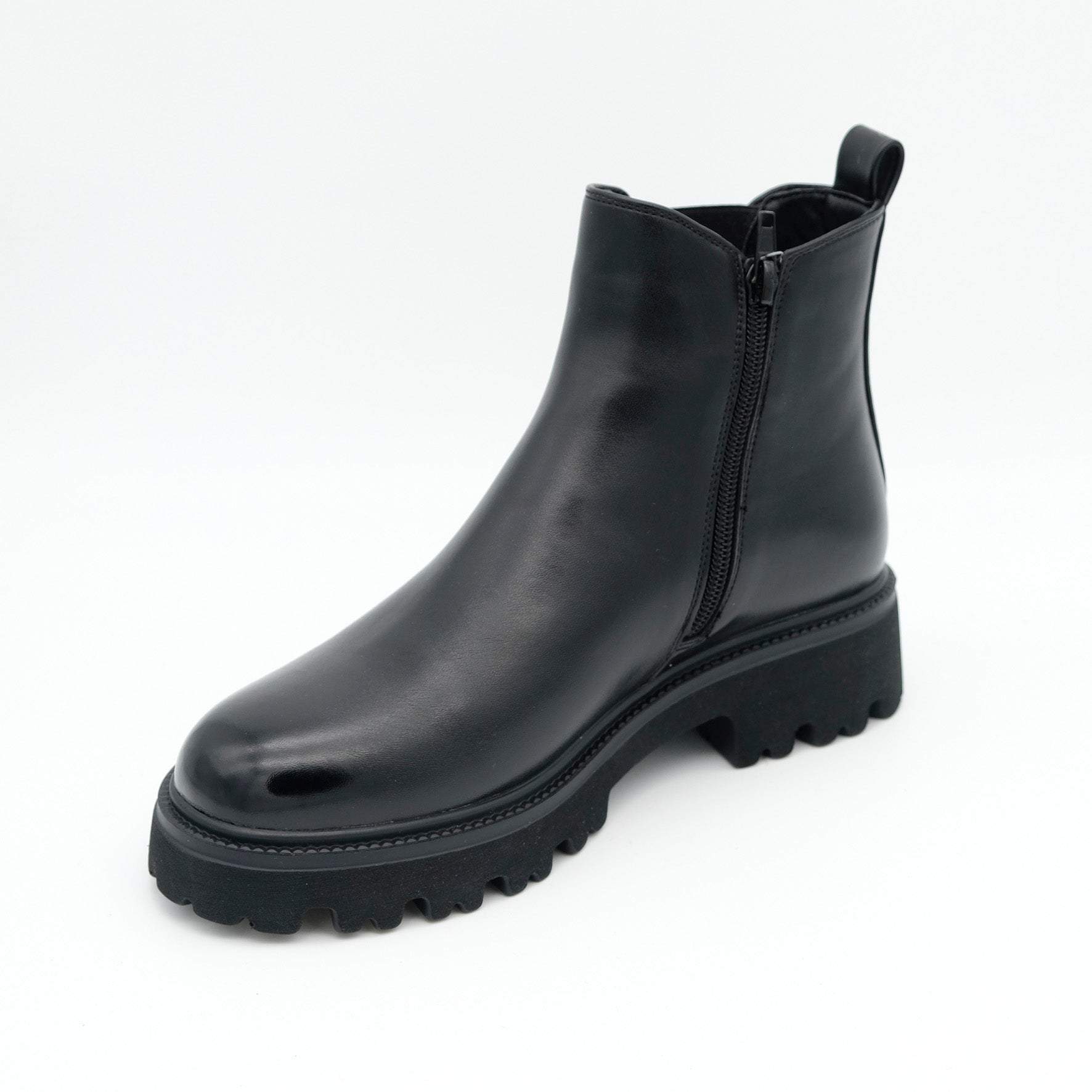 Cipriata Silvia - Stivali da donna in pelle con zip, colore: Marrone chiaro, Marrone (Marrone chiaro), 42 EU Cipriata Silvia - Stivali da donna in pelle con zip, colore: Marrone chiaro, Marrone (Marrone chiaro), 42 EU